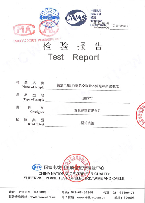 檢驗報告